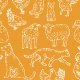 Tkanina 33636 | farma orange 2