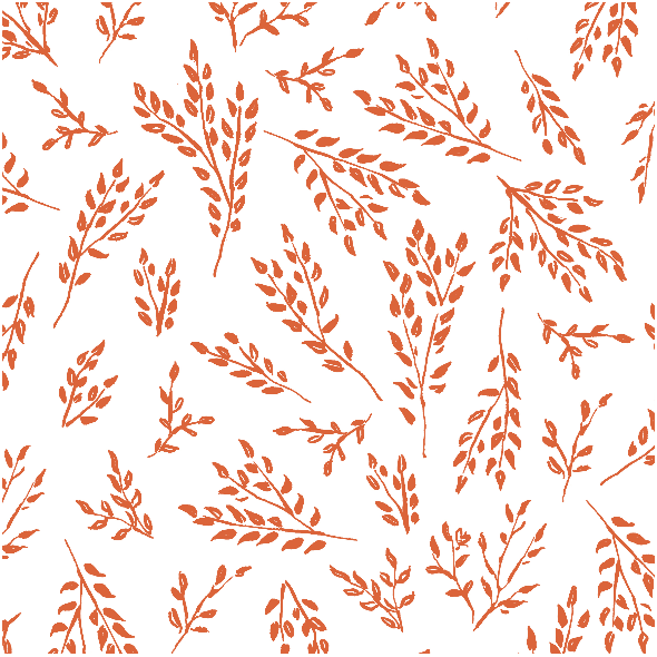 Fabric 33637 | listki red 1