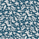 Tkanina 33836 | morskie wycinaki papercut sealife fish starfis sea shells seaweed