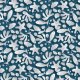 Fabric 33836 | morskie wycinaki papercut sealife fish starfis sea shells seaweed