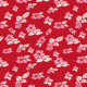 Fabric 33861 | Wild roses red pink white Dziekie róże czerwień róż