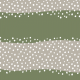 Tkanina 33936 | nieregularne białe kropki i zielone paski