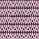 Tkanina 33947 | zig zag tiedye w odcieniach różu i fioletu