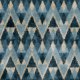 Fabric 33948 | zig zag tiedye w odcieniach błękitu