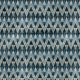 Fabric 33948 | zig zag tiedye w odcieniach błękitu