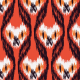 Fabric 33957 | koty Ikat style halloween cats ogee