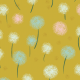 Tkanina 34022 | dandelion fluff dmuchawce na łące