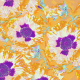 Fabric 34027 | Jesienne Kwiaty w Technikolorze