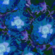 Fabric 34030 | Abstrakcyjne kwiaty 