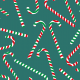 Tkanina 34040 | christmas candy canes świąteczne lizaki