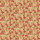 Fabric 34045 | poppies and wildflowers meadow ditsy kwiaty zielon różowy czerwony