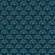 Tkanina 34046 | dandelion seeds on navy dmuchawce na granacie