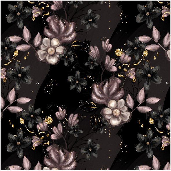 Tkanina 34076 | Midnight 7