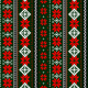 Tkanina 34096 | nordic xmas pattern green