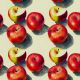 Tkanina 34190 | zbiory jabłek