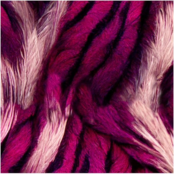 Fabric 34197 | szkarłatne futro tygrysa