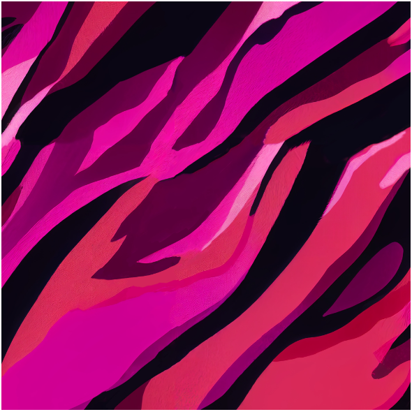 Fabric 34198 | szkarłatne futro tygrysa