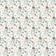 Fabric 34207 | indian style inspired flowers chintz kwiaty i liscie