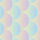 Tkanina 34209 | mermaid tail scales pastel ogon syreny rybie łuski pastelowe gradient ombre