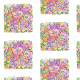 Tkanina 34315 | boho flowers pattern 1