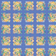 Tkanina 34317 | boho flowers pattern3