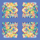 Fabric 34317 | boho flowers pattern3