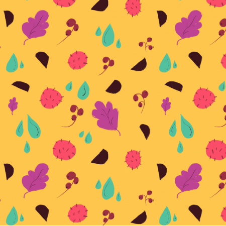 Fabric 34567 | Colorful autumn