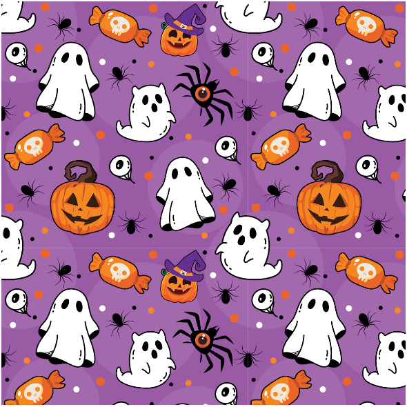Tkanina 34593 | cute halloween