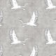 Fabric 34722 | blossom lines Żurawie Grey