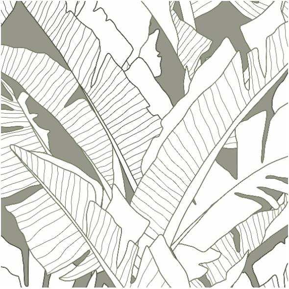 Fabric 34730 | tulum wind leaf green