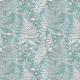 Fabric 34735 | chasing the song fern blue white
