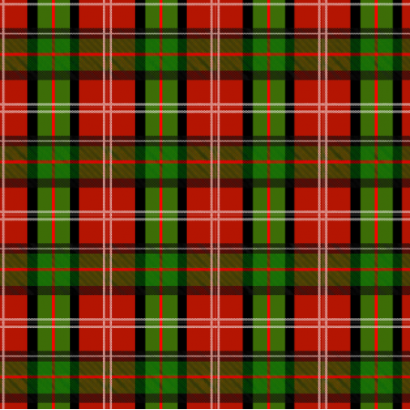 34825 | Plaid green and red