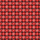 Tkanina 34890 | Red and black plaid with snowflakes