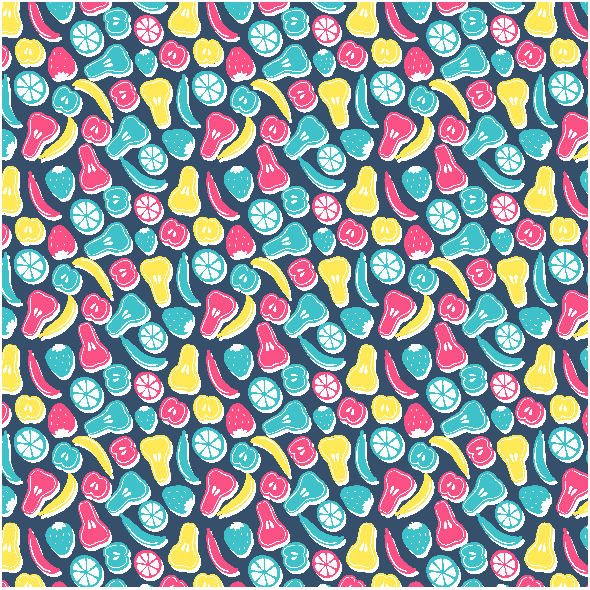 Fabric 3623 | fruits