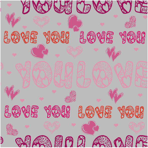 Fabric 35317 | LOVE YOU 3 SERCA