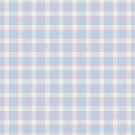 Fabric 35803 | kratka blue pink 20  niedocieta biala kratka