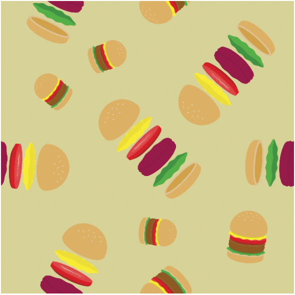 Fabric 35907 | HAMBURGERY-6