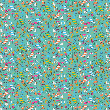 Fabric 3710 | summer pattern