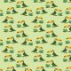 Fabric 35940 | TUKANY-ZIELONE