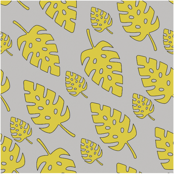 Tkanina 36020 | MONSTERA-3