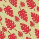 Fabric 36021 | monstera-4