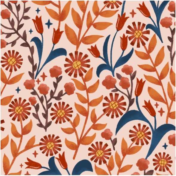 Fabric 36062 | PIASKOWY OGRÓD - ROZMIAR m0