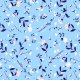 Fabric 36165 | Blue and white colours