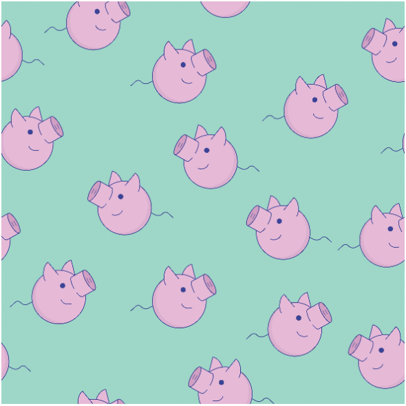 Fabric 36221 | piggy-2