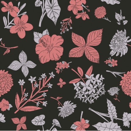 Fabric 36250 | Pastel dream flowers