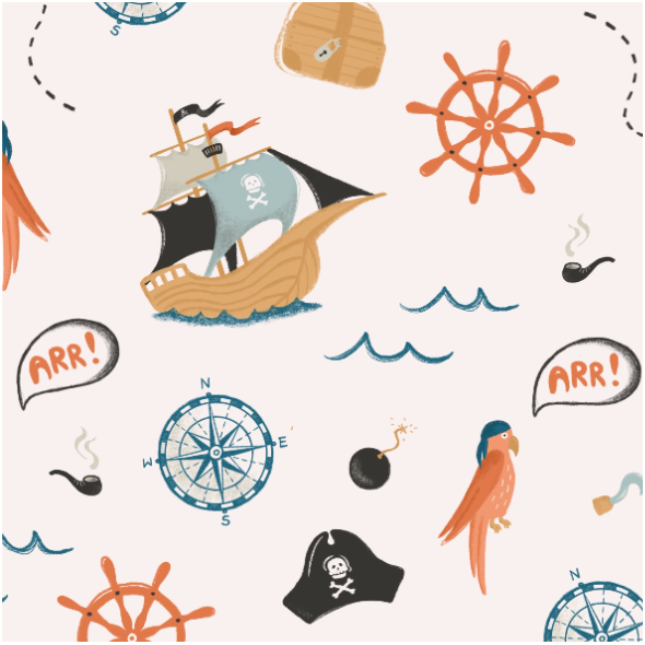 Tkanina 36274 | PIRACI