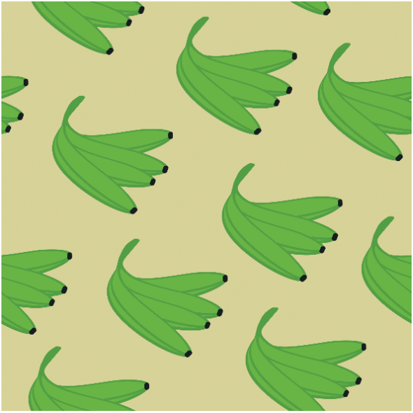 Tkanina 36298 | banany-4