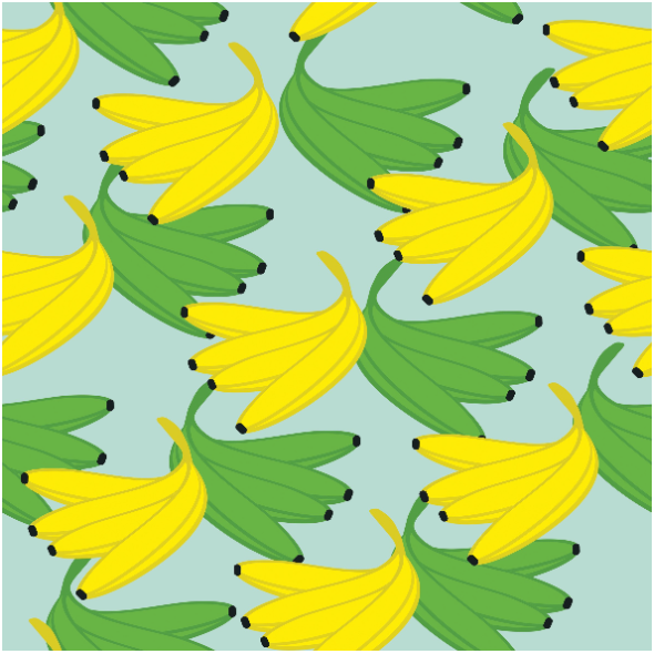 Tkanina 36301 | banany-7