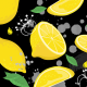 Tkanina 36331 | lemons xl