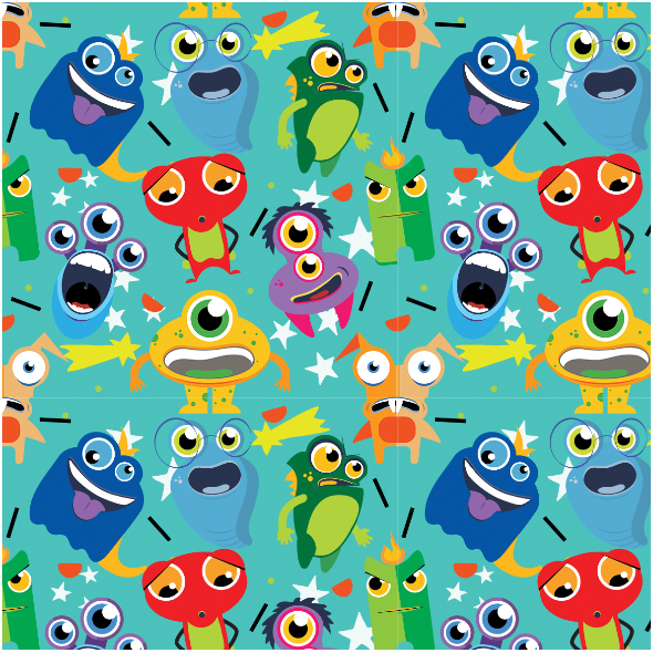 Fabric 36394 | monsters 20